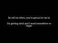 Keane - Somewhere Only We Know (Lyrics HD)