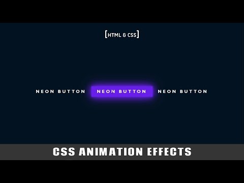 Neon Light Button | Snake Border | Animation Effects | Pappu Shankar