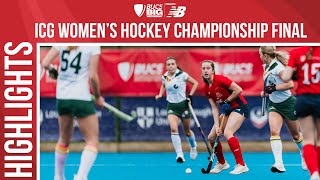 ICG Women&#39;s Hockey Championship Final Highlights | Nottingham vs Birmingham