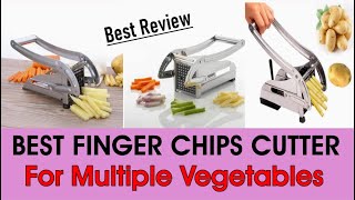 Stainless Steel French Fries Cutters Potato Chips,Salad Chipser Strip Cutting Machine | It's Amazing