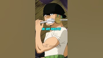 Why Zoro Holds Third Sword in His Mouth?