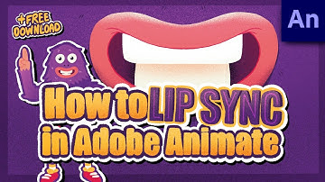 How to Lip Sync | Adobe Animate 2021