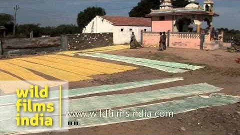 Block printing - an ancient Indian textile tradition