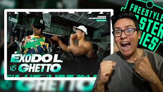 REACCIÓN Ghetto vs Éxodo Lirical (FINAL) | Torneo clasificatorio para FMS International