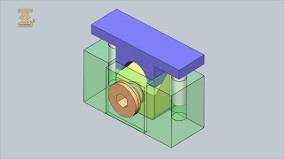 ScrewWedge Table Feed Mechanism