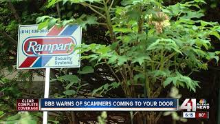 BBB warns of scammers coming to your door