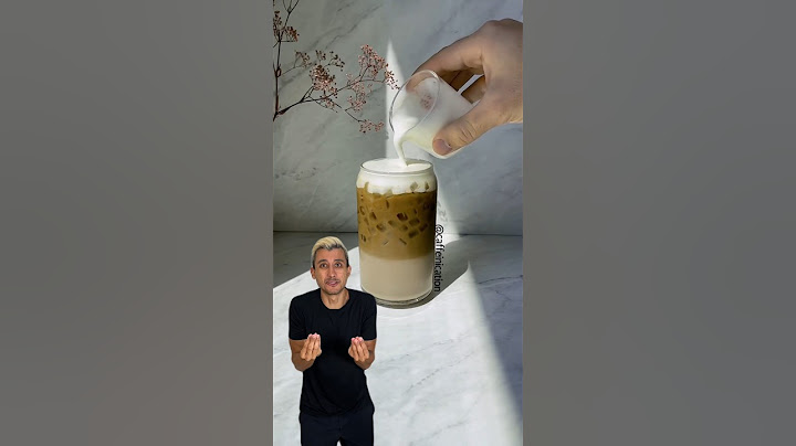O MELHOR CAFÉ GELADO QUE JÁ FIZ! E COM NUTELLA AINDA! #shorts