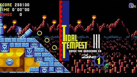 Sonic CD 2011 | Part 3: Tidal Tempest | 100% (Android) No Commentary