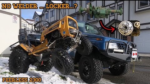 Locking a peerless 2300 transaxle (JD212 lsd) NO WELDER NEEDED!