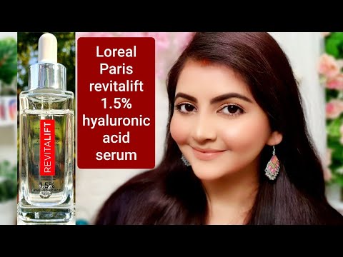 L’Oreal Paris revitalift 1.5%Hyaluronic acid serum  Review |RARA|Hydrated smooth radiant plumpy skin