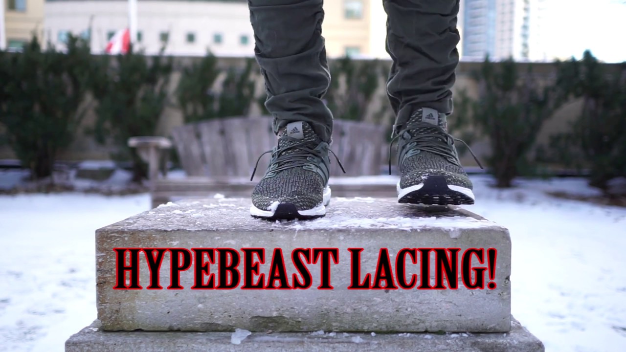 HOW TO HYPEBEAST LACE ULTRA BOOST TUTORIAL DIY - YouTube