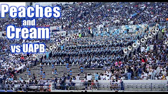 Jackson State “Sonic Boom” Peaches and Cream 2024 vs UAPB🔥