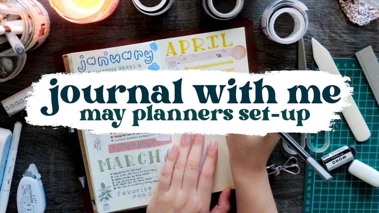 journal with me 🪄 may 2022 traveler's notebook planners & journals