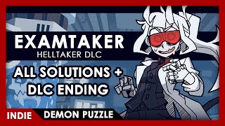 Helltaker DLC Examtaker - FULL PLAY (All solutions + Ending)