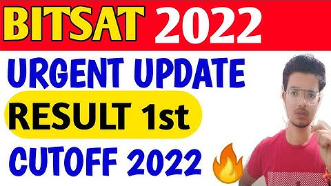 Bitsat 2022 1st iteration result 🎉🎉 #bitsat2022 #bitsat #bitspilani #bits