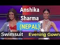 Anshika sharma in swimsuit and evening gown  miss universe 2021