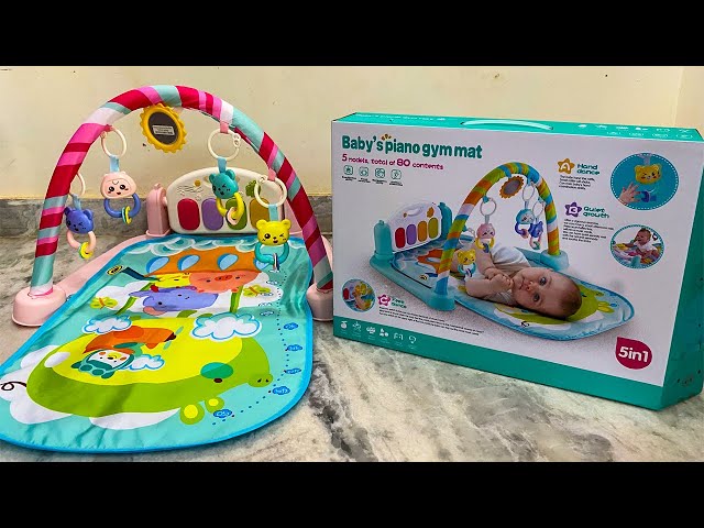 Baby's Piano Gym Mat 5 in 1 Unboxing and Installation 