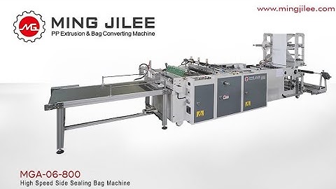 High Speed Side Sealing Bag Machine, MGA-06-800