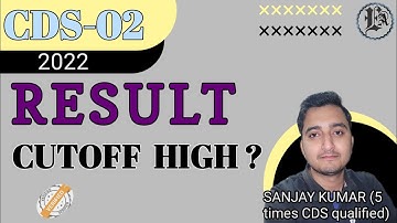 cds 2 2022 result || high cutoff??||😭😭|| ExamArt