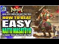 HOW TO BEAT Naito Masatoyo Boss EASY GUIDE | Nioh 3