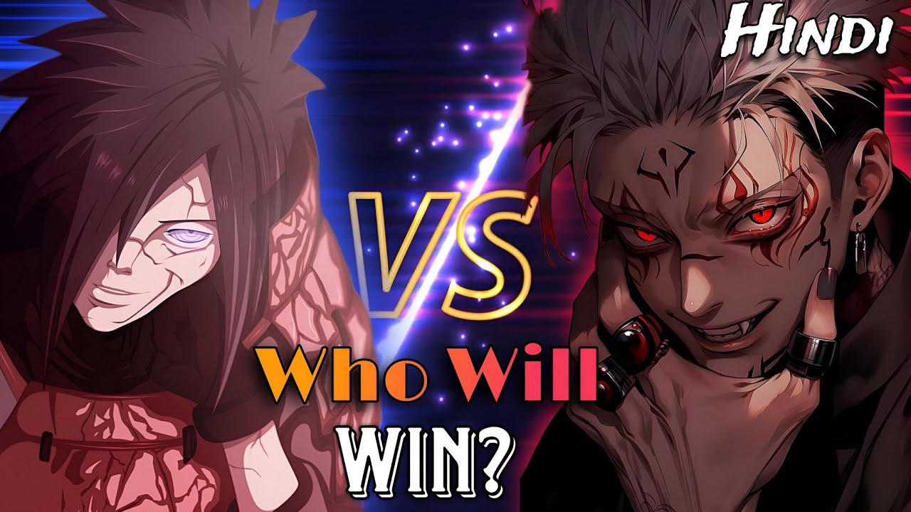 Madara VS Sukuna: Can Sukuna Beat Madara In a Death⚡Match?