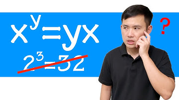 Can x^y=yx?