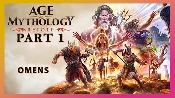 Age of Mythology Retold | Titan Campaign Gameplay Walkthrough Deel 1 - Omens