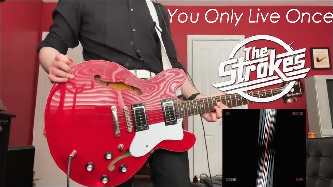 The Strokes - You Only Live Once BASS COVER + PLAY ALONG TAB + SCORE 