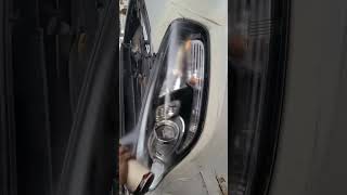 افضل طريقة تلميع انوار السيارات#كيا يمين#اشترك-لايك-فعل الجرس#How to repair car headlight