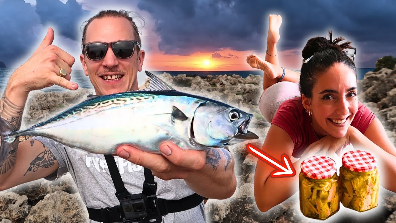 "Kleinen Thunfisch" FANGEN, ERLEGEN, AUSNEHMEN & ESSEN !