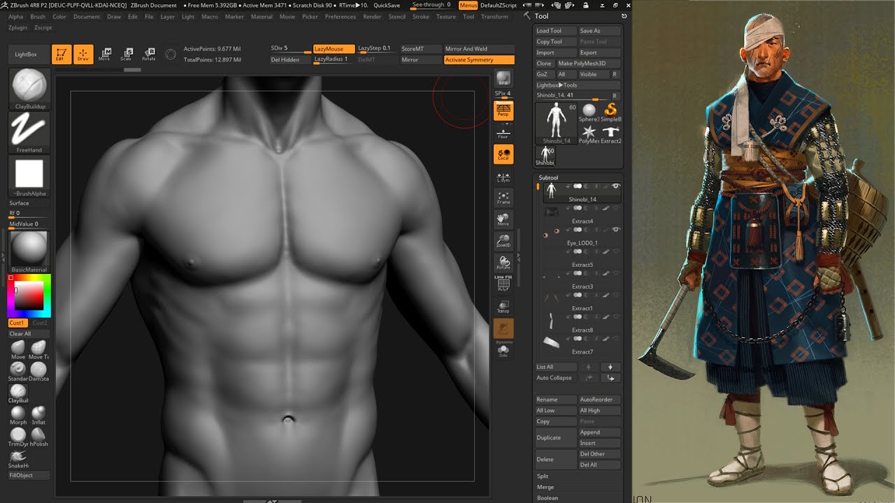 video games that use zbrush