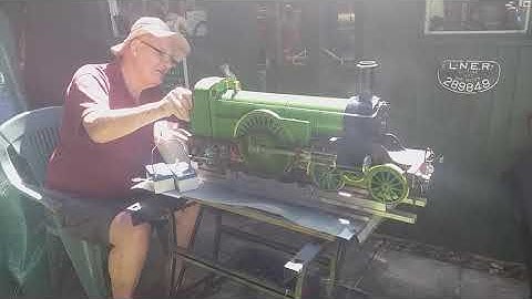 First run of completed Stirling Single