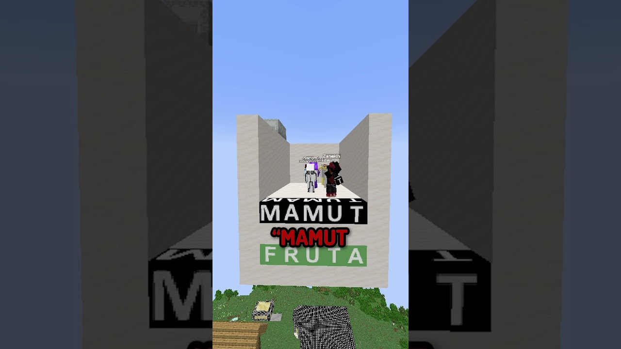 adivina la palabra FRUTA #minecraft #ademi