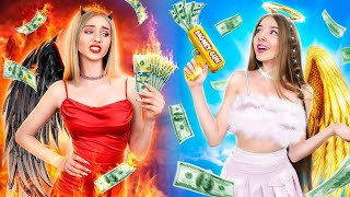 Rich Good Girl vs Rich Bad Girl | Mean vs Nice Sister screenshot 5