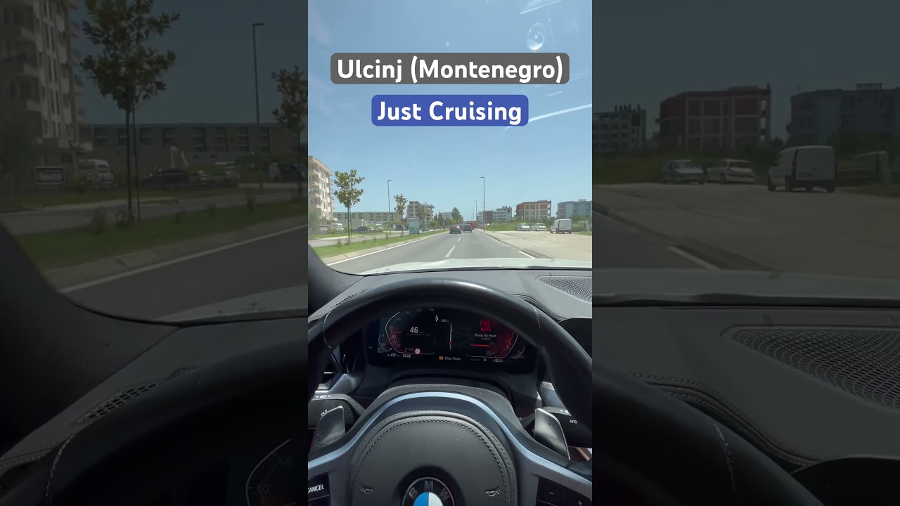 Cruising Through The City of Ulcinj (Montenegro) 