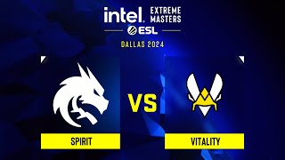 Spirit проти Vitality | IEM Dallas 2024