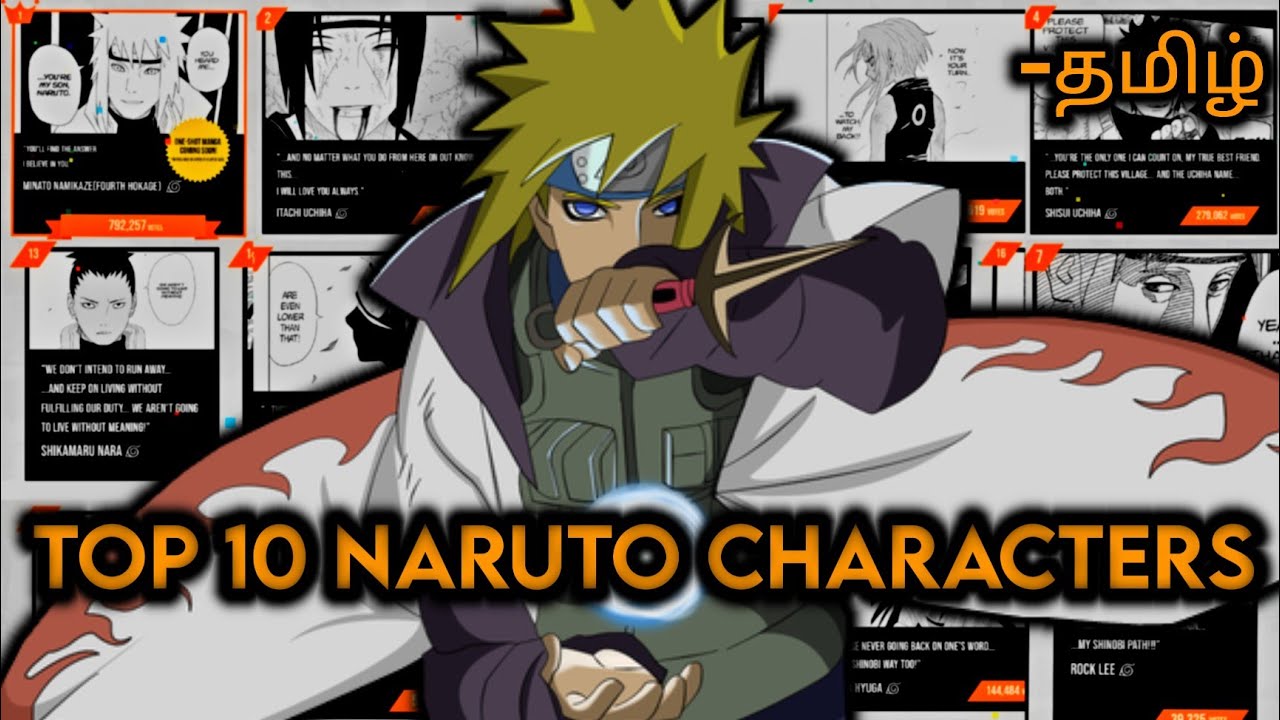 Most Popular Characters in Naruto (தமிழ்) Naruto Popularity Poll