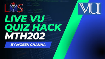 MTH202 Quiz Solved part 2 Virtual University.