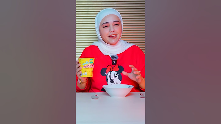 جربت اغرب انواع الاندومي الكوري