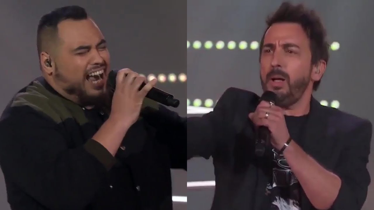 Russ Walker vs Spencer Jones - Higher Ground | The Voice Australia 6 (2017) | Battle Rounds