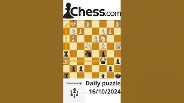 Daily puzzle chess 16/10/2024 #dailychesspuzzles #chess #puzzle