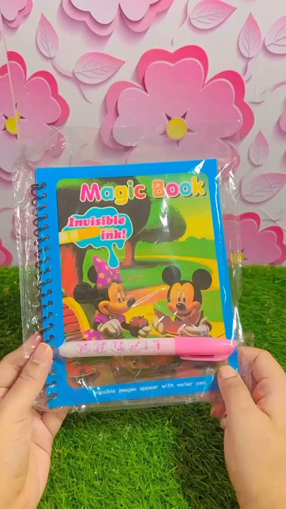 Lets try this Magic water book ✨ #shorts #lifehacks #unboxing #fruity