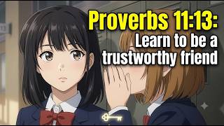How to Be Trustworthy as a Kid | Proverbs 11:13 Explained