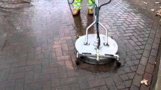 Block Paving Pressure Washing Flat Surface Cleaner