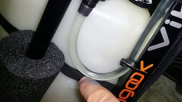 Paramotor engine temperature sensor