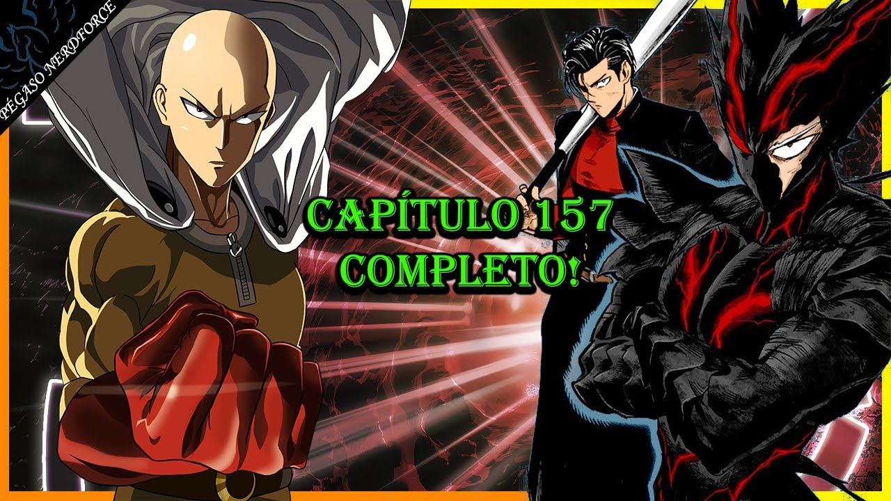 SAITAMA DEU NOVO SOCO SÉRIO FINALMENTE!!! - CAPÍTULO 157 MANGÁ ONE