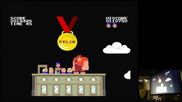 Wreck It Ralph: Fix-It Felix, Jr. Sega Mega Drive Genesis Original hardware