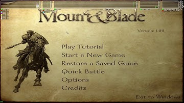 Mount & Blade ·· Test#1 ·· Linux + Wine ·· Cache error with Gallium Nine