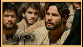 Jesus expulsa comerciantes do Templo de Jerusalém | NOVELA JESUS