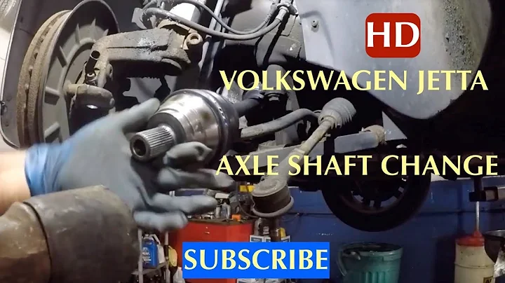 How to replaxe driver side axle on 2006 Volkswagen Jetta 2.5